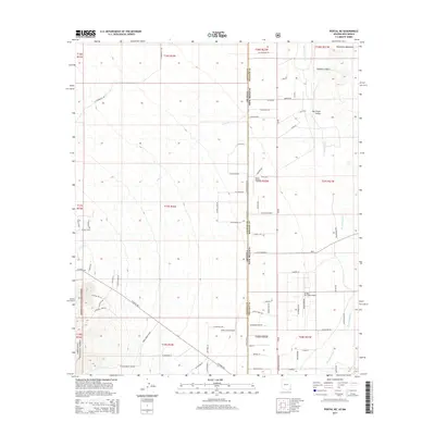 2014 Map of Portal NE, 2014 Print