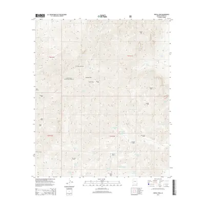 2014 Map of Portal Peak, 2014 Print