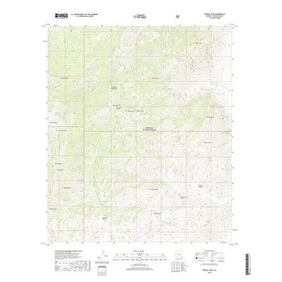 2018 Map of Portal Peak, 2018 Print