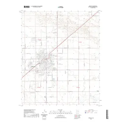 2020 Map of Portales, 2020 Print