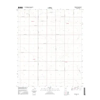 2017 Map of Portales SE, 2017 Print