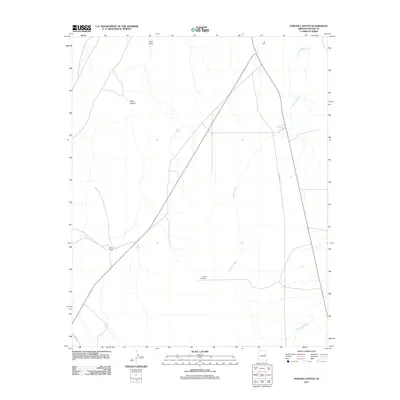2011 Map of Porter Canyon, 2011 Print