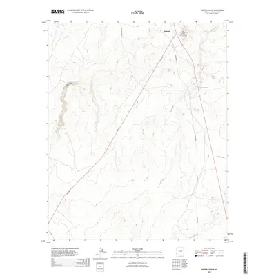 2026 Map of Porter Canyon, 2026 Print