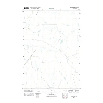 2012 Map of Porter Creek, 2012 Print