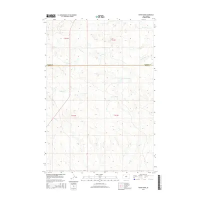 2015 Map of Porter Creek, 2015 Print