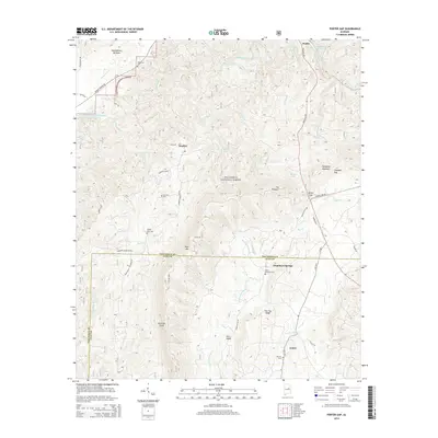 2014 Map of Porter Gap, 2014 Print