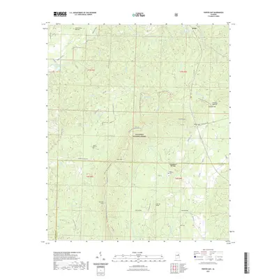 2021 Map of Porter Gap, 2021 Print