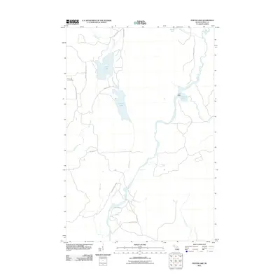 2011 Map of Porter Lake, 2011 Print