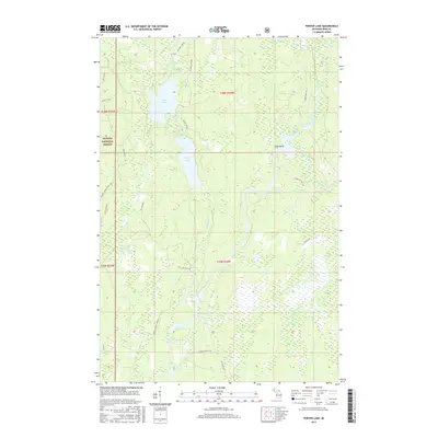 2017 Map of Porter Lake, 2017 Print