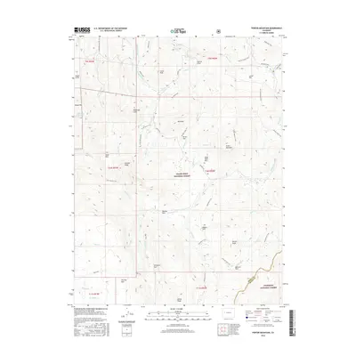 2016 Map of Porter Mountain, 2016 Print