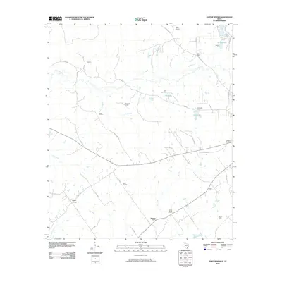 2010 Map of Porter Springs, 2010 Print