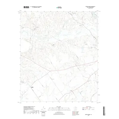 2019 Map of Porter Springs, 2019 Print