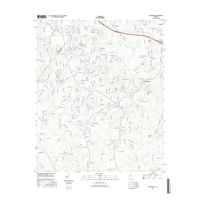 2017 Map of Porterdale, 2017 Print