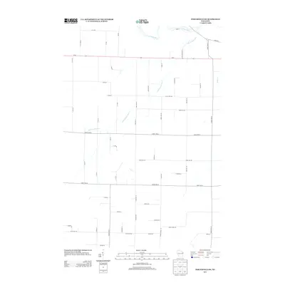 2013 Map of Porterfield SW, 2013 Print