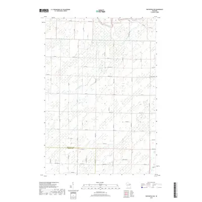 2018 Map of Porterfield SW, 2018 Print