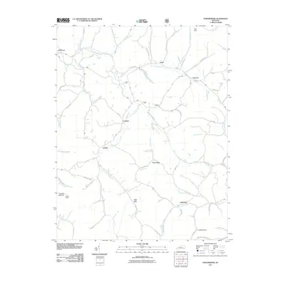 2011 Map of Portersburg, 2011 Print