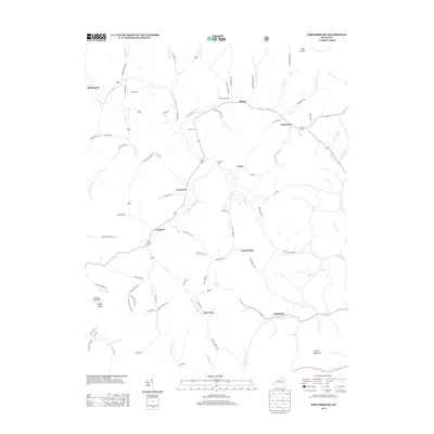 2013 Map of Portersburg, 2013 Print