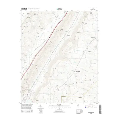 2014 Map of Portersville, 2014 Print