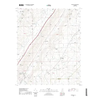 2018 Map of Portersville, 2018 Print