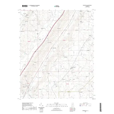 2020 Map of Portersville, 2020 Print