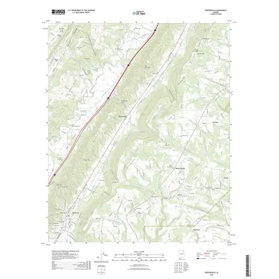 2026 Map of Portersville, 2026 Print