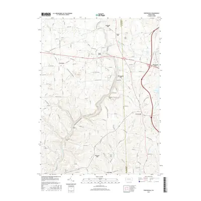 2016 Map of Portersville, 2016 Print