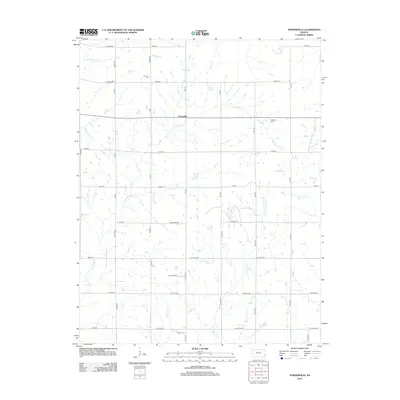2012 Map of Porterville, 2012 Print