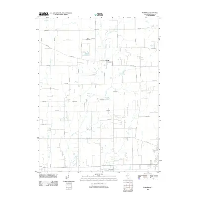 2012 Map of Porterville, 2012 Print