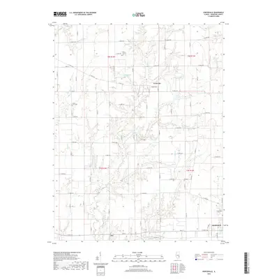 2018 Map of Porterville, 2018 Print