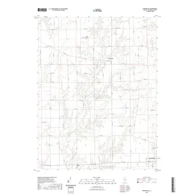2021 Map of Porterville, 2021 Print