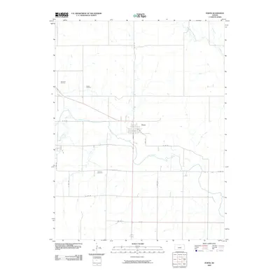 2009 Map of Portis, 2009 Print