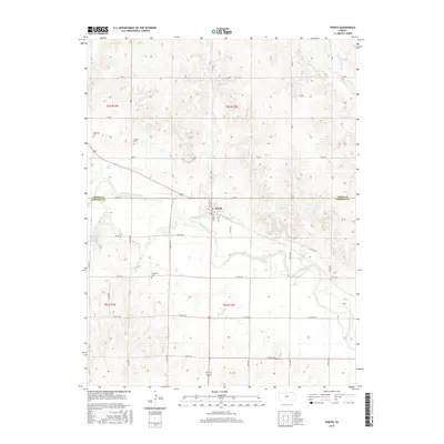 2015 Map of Portis, 2015 Print
