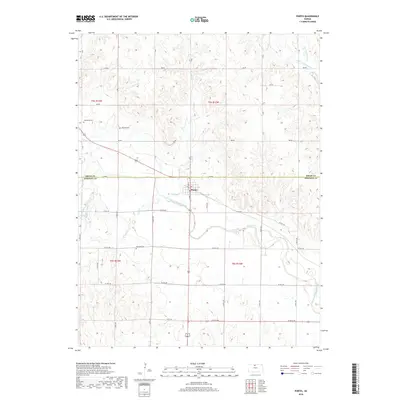 2018 Map of Portis, 2018 Print