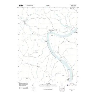 2010 Map of Portland, 2010 Print