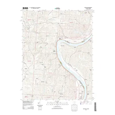 2013 Map of Portland, 2013 Print