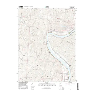 2016 Map of Portland, 2016 Print
