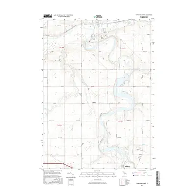 2017 Map of Portland North, 2017 Print