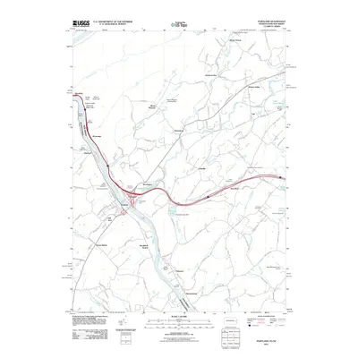 2011 Map of Portland, 2011 Print