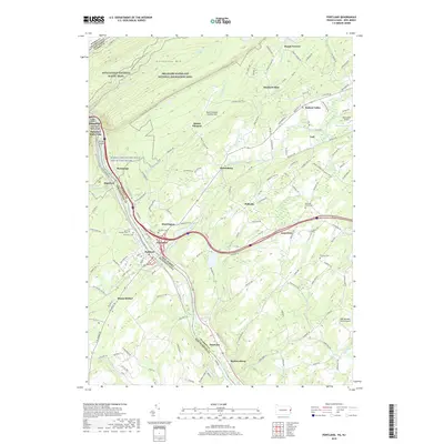 2019 Map of Portland, 2019 Print