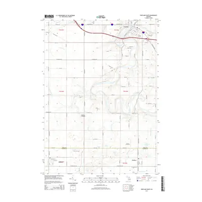2014 Map of Portland South, 2014 Print