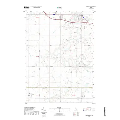 2019 Map of Portland South, 2019 Print