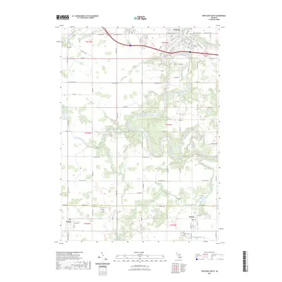 2023 Map of Portland South, 2023 Print