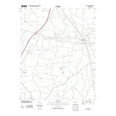 2010 Map of Portland, 2010 Print