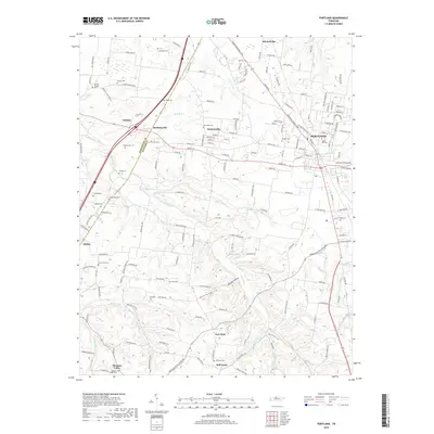 2019 Map of Portland, 2019 Print