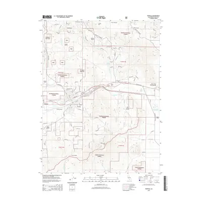 2015 Map of Portola, 2015 Print