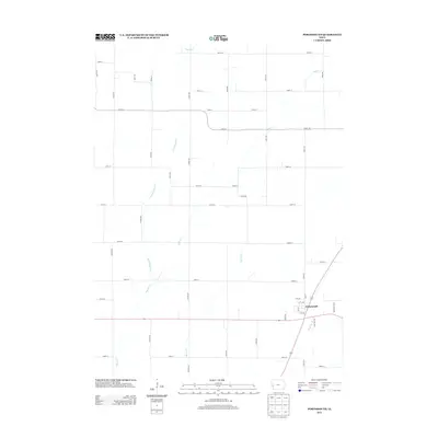 2013 Map of Portsmouth, 2013 Print