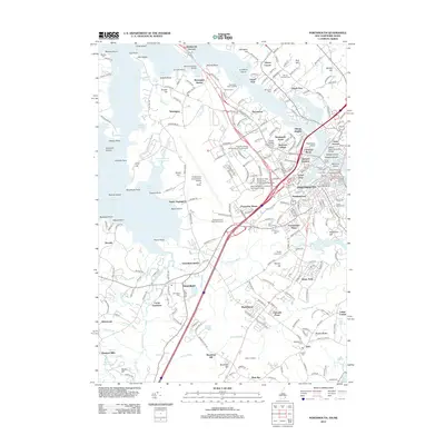 2012 Map of Portsmouth, 2012 Print