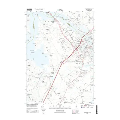 2015 Map of Portsmouth, 2015 Print