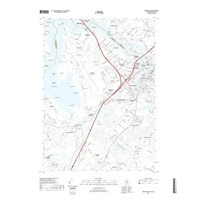 2018 Map of Portsmouth, 2018 Print