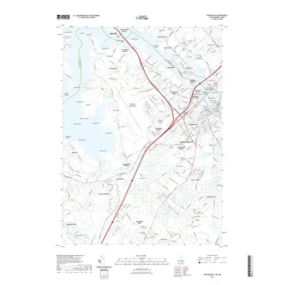 2021 Map of Portsmouth, 2021 Print